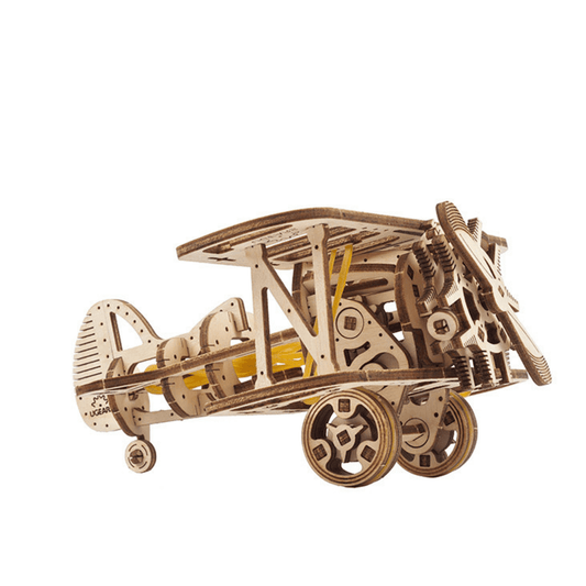 Mini Double Decker Mechanical Wooden Puzzle-Ugears--