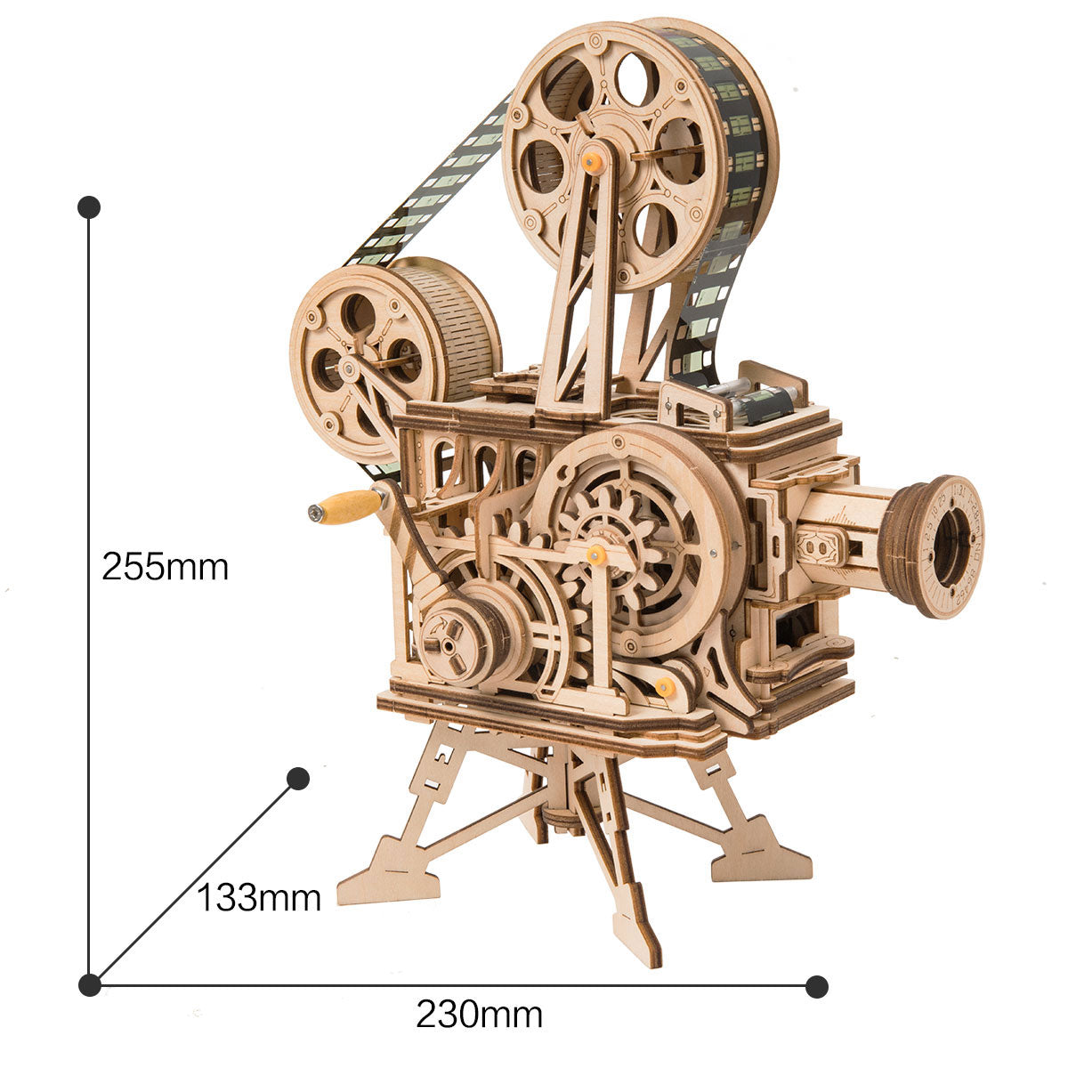 Vitascope | Film Projector-3D Puzzle-Robotime--