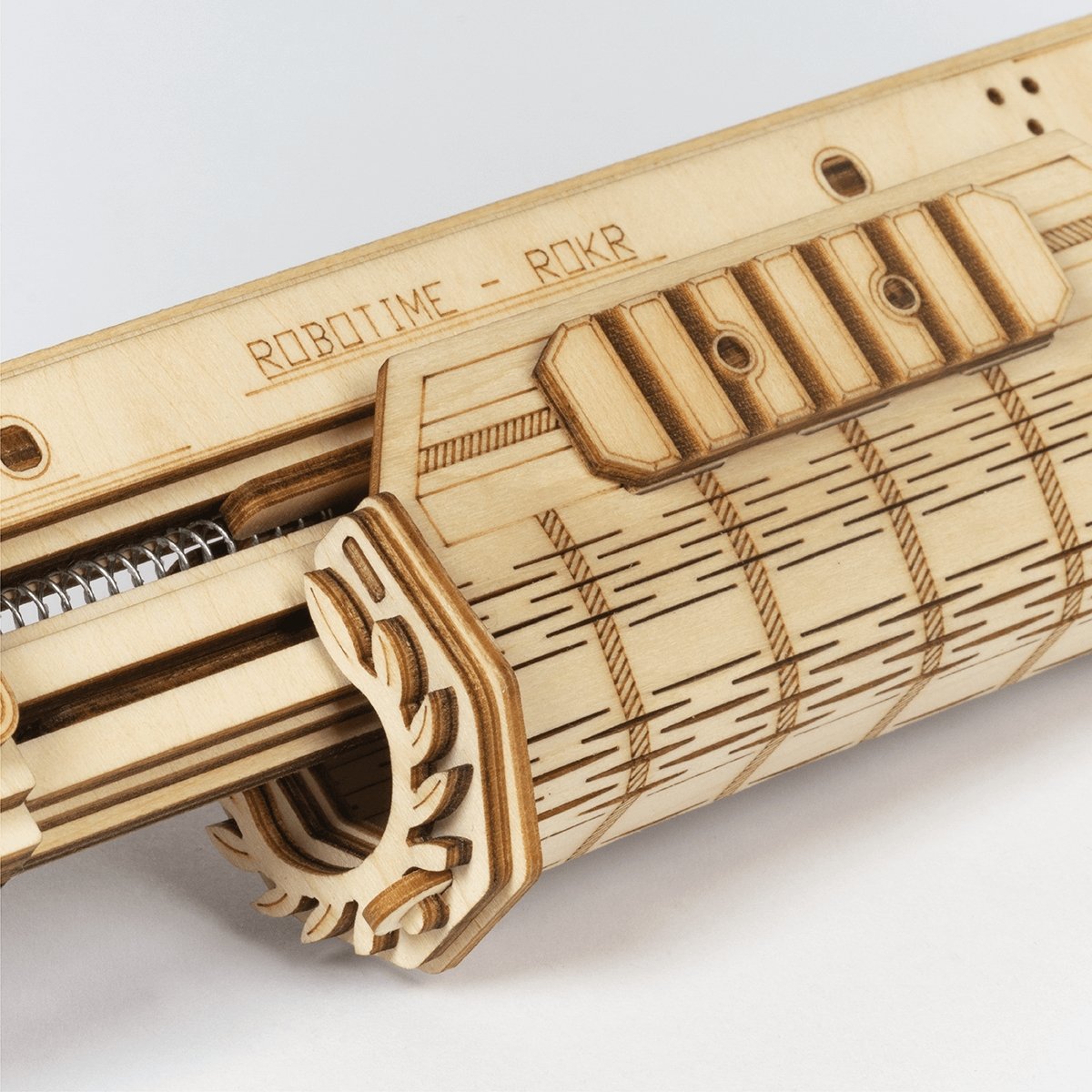 Terminator Rifle M870-Mechanical Wooden Puzzle-Robotime--