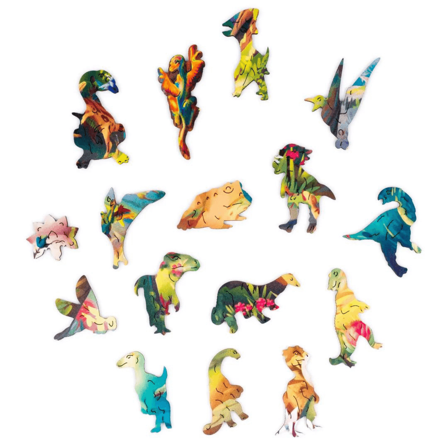 Tyrannosaurus Rex Puzzle-Wooden Puzzle-Unidragon--