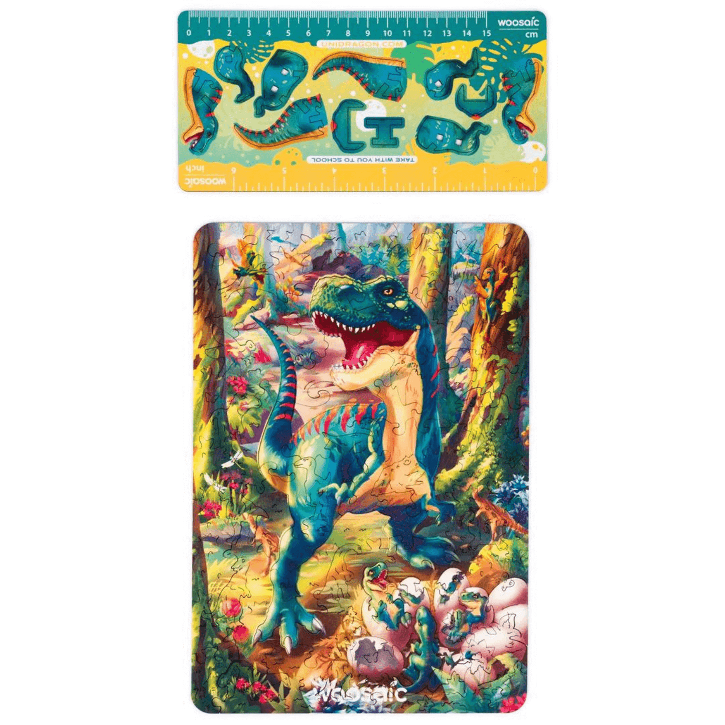Tyrannosaurus Rex Puzzle-Wooden Puzzle-Unidragon--