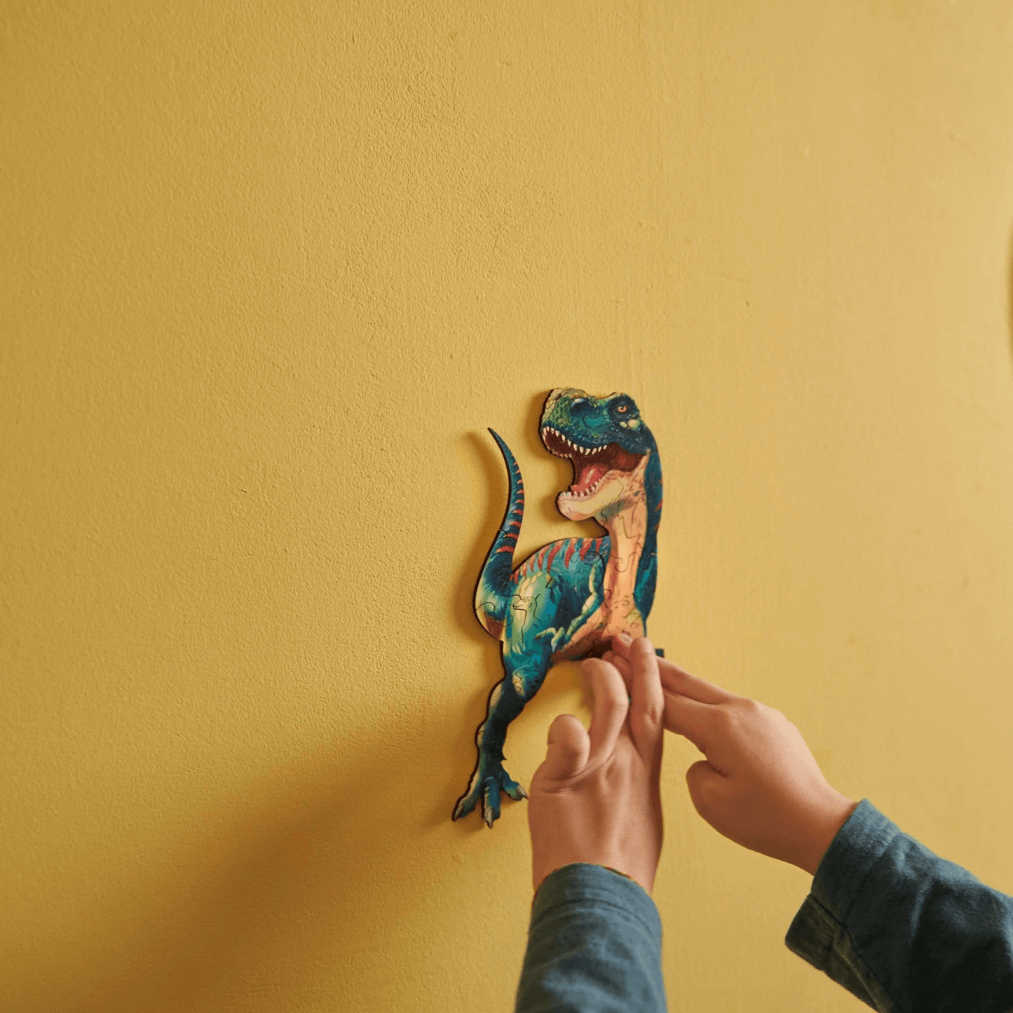 Tyrannosaurus Rex Puzzle-Wooden Puzzle-Unidragon--