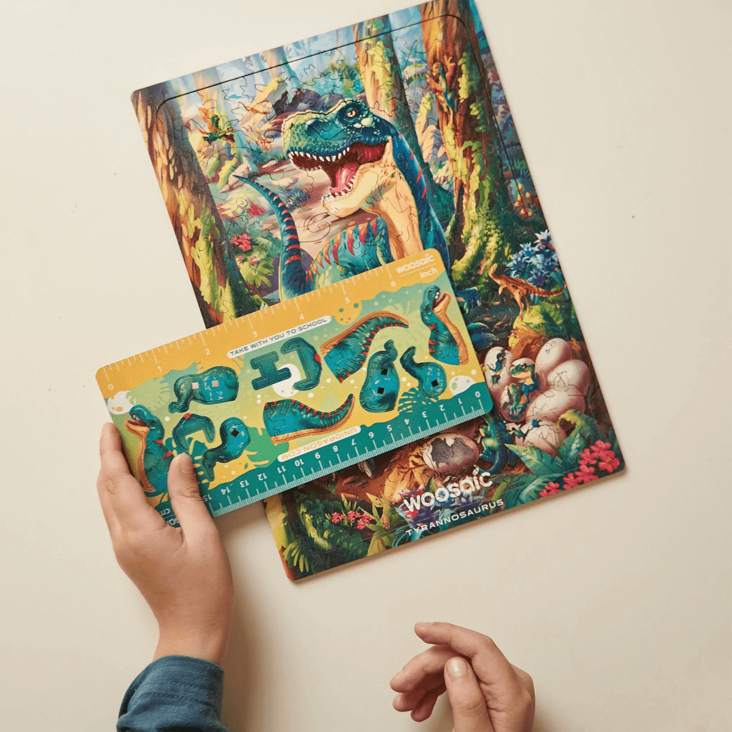 Tyrannosaurus Rex Puzzle-Wooden Puzzle-Unidragon--