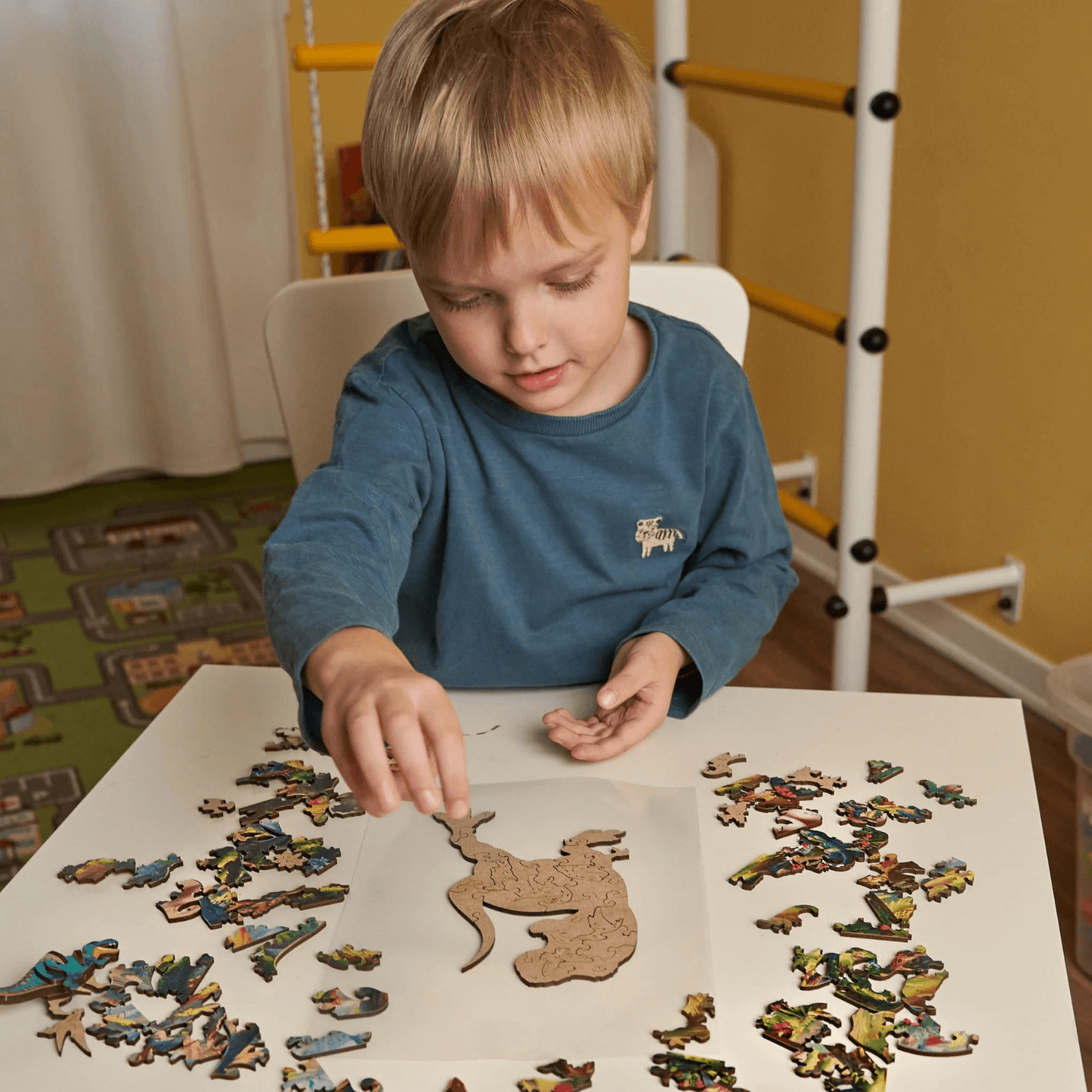 Tyrannosaurus Rex Puzzle-Wooden Puzzle-Unidragon--