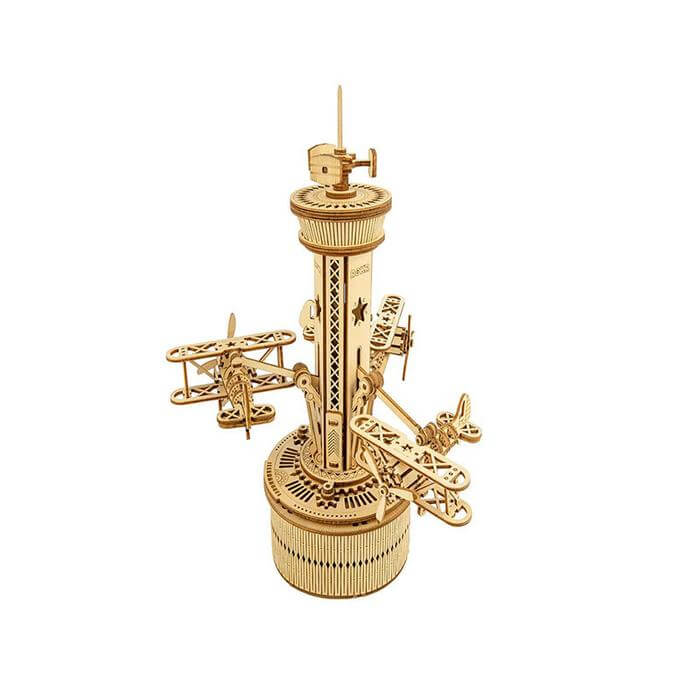 Airtower-Mechanical wooden puzzle-Robotime--