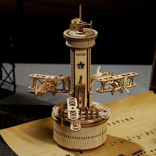Airtower-Mechanical Wooden Puzzle-Robotime--
