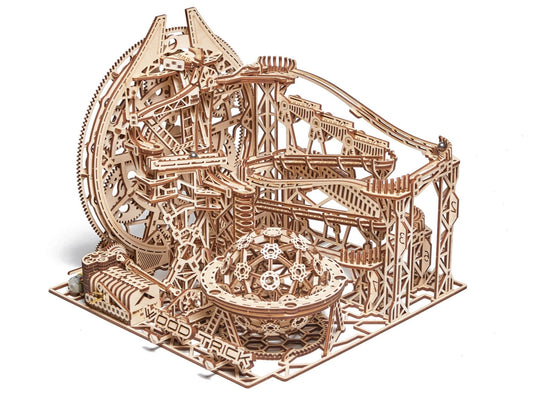 Galaxy Marble Run-Mechanical wooden puzzle-WoodTrick--