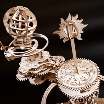 Mechanical Tellurium-Mechanical Wooden Puzzle-Ugears--