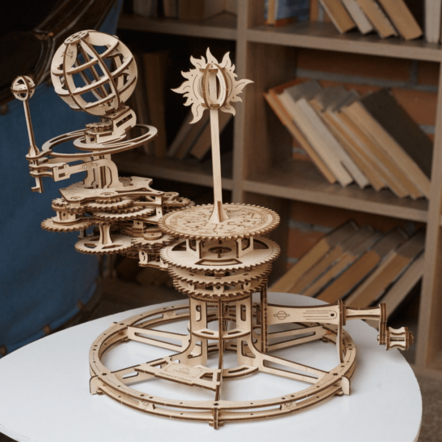 Mechanical Tellurium-Mechanical Wooden Puzzle-Ugears--