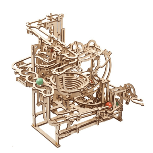 Marble staircase model kit-Mechanical wooden puzzle-Ugears--