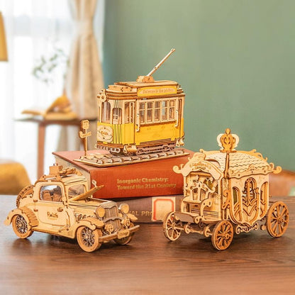 Vintage Carriage-3D Puzzle-Robotime--