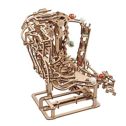 Marble run-mechanical wooden puzzle-Ugears--