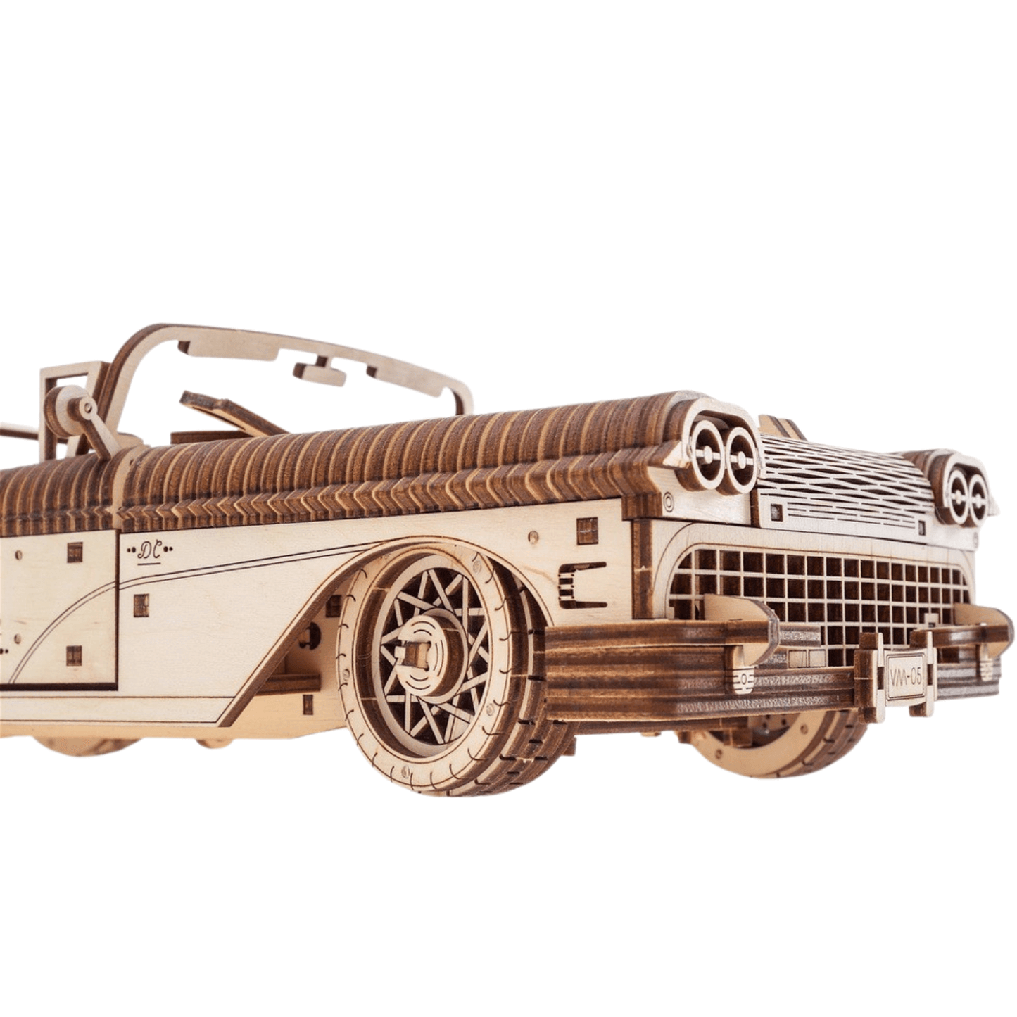 Dream Cabriolet VM-05-Mechanical wooden puzzle-Ugears--