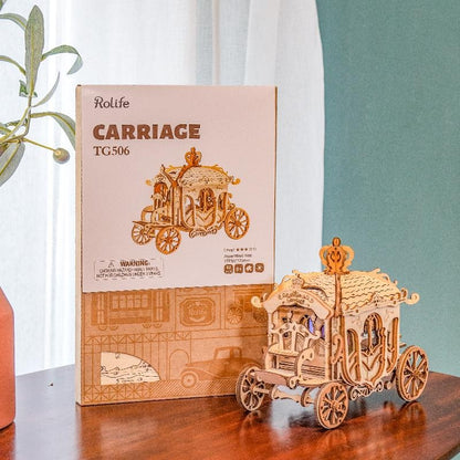 Vintage Carriage-3D Puzzle-Robotime--