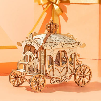 Vintage Carriage-3D Puzzle-Robotime--