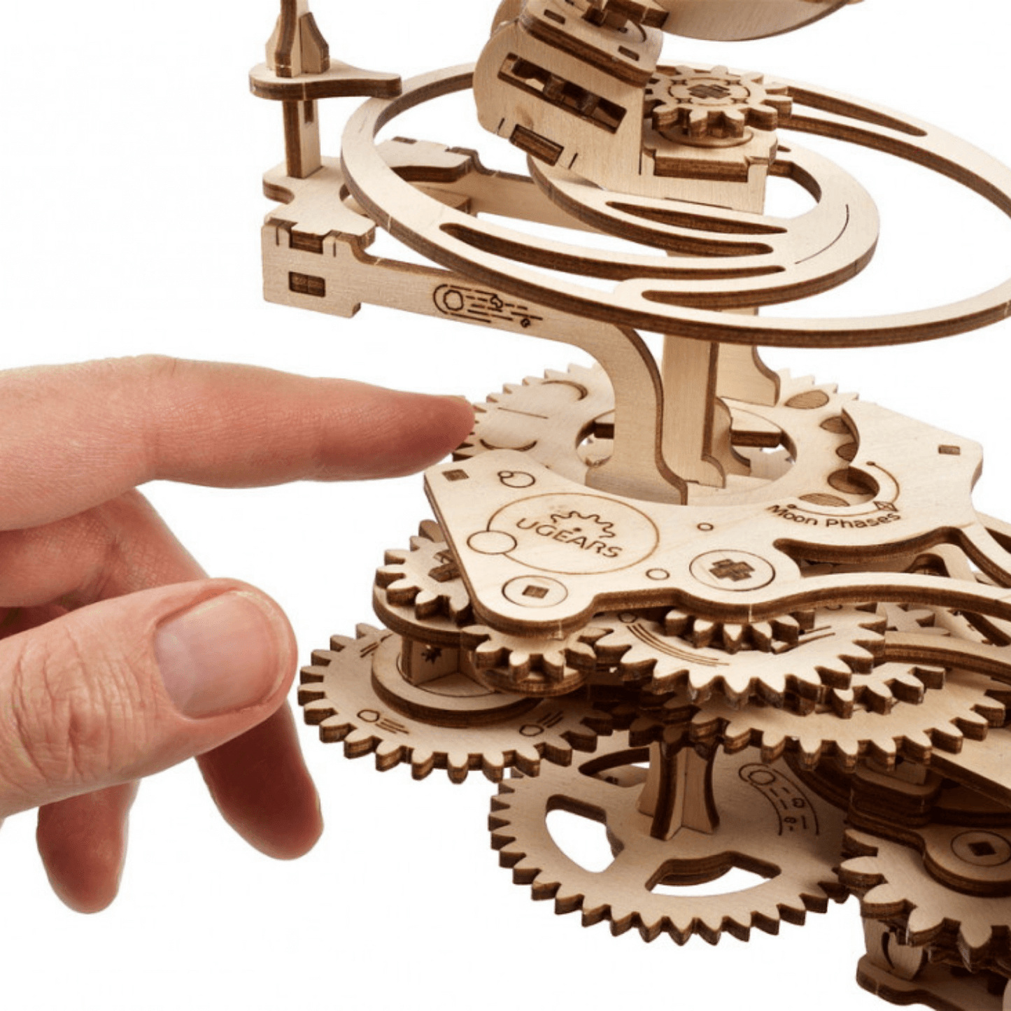 Mechanical Tellurium-Mechanical Wooden Puzzle-Ugears--