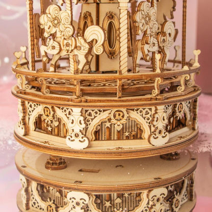 Romantic Carousel-3D Puzzle-Robotime--