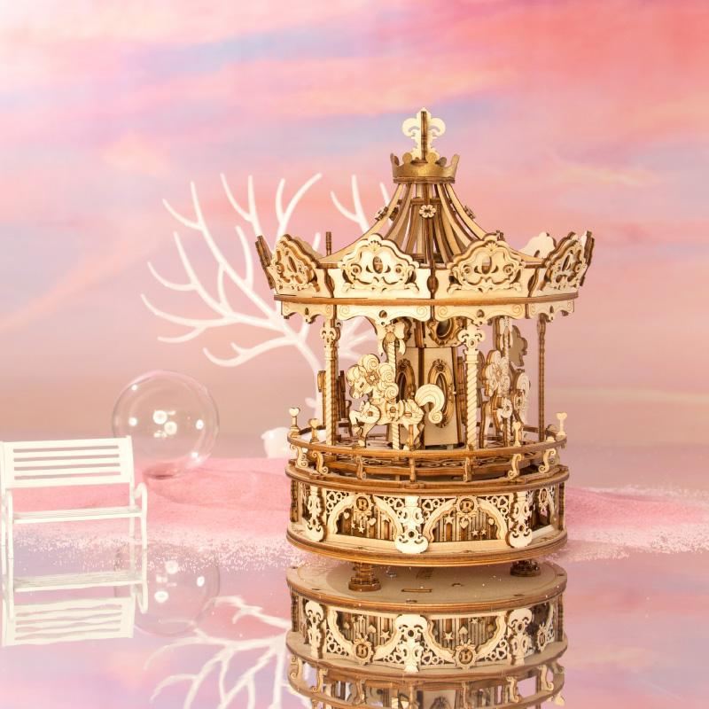 Romantic Carousel-3D Puzzle-Robotime--