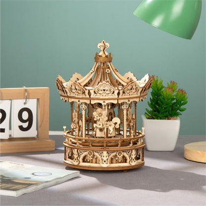 Romantic Carousel-3D Puzzle-Robotime--