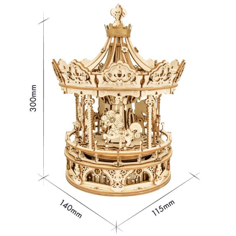 Romantic Carousel-3D Puzzle-Robotime--