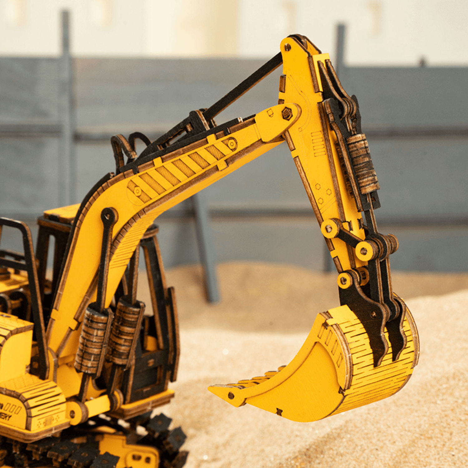 Excavator | Construction Machinery-3D Puzzle-Robotime--