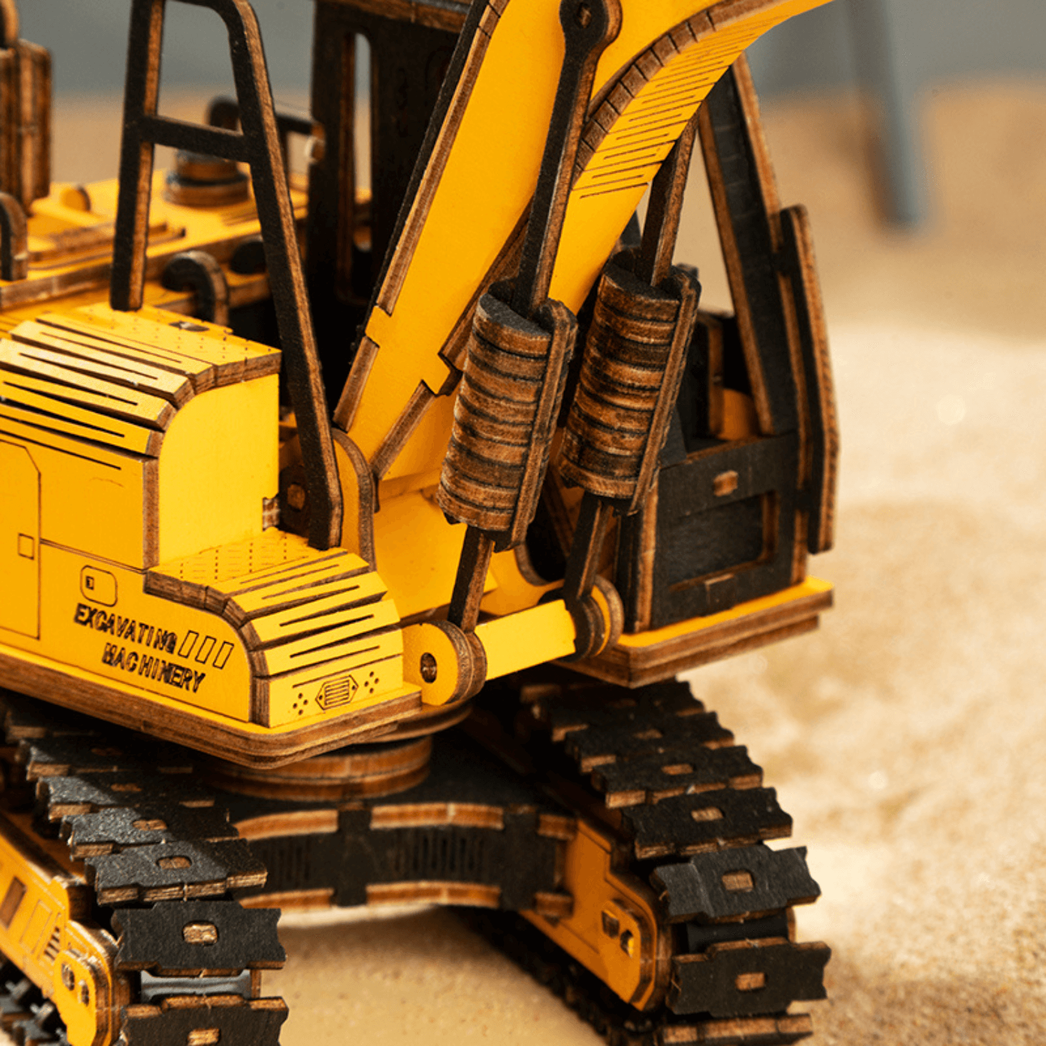 Excavator | Construction Machinery-3D Puzzle-Robotime--