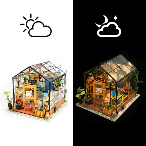 Diy top house robotime