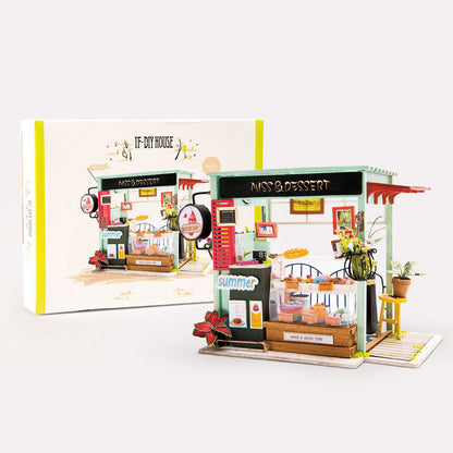 Ice Cream Station (Ice Cream & Dessert Station)-Miniature House-Robotime--