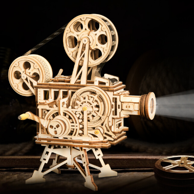 Vitascope | Film Projector-3D Puzzle-Robotime--