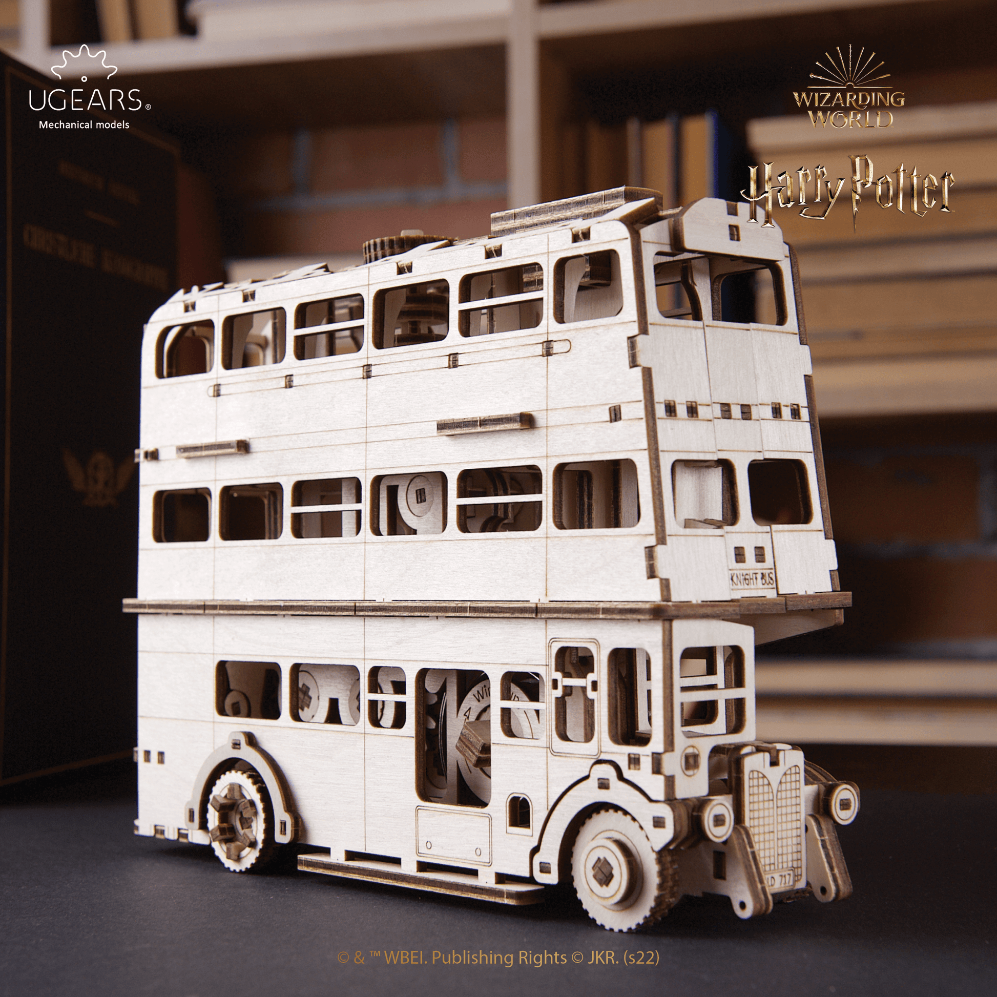 Knight Bus™ | Harry Potter-Mechanical Wooden Puzzle-Ugears--