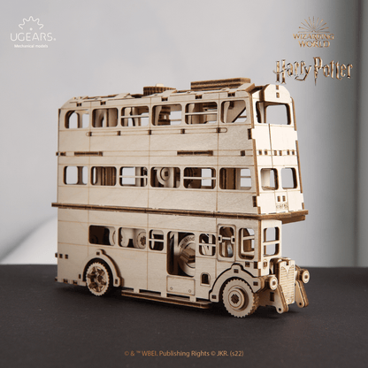 Knight Bus™ | Harry Potter-Mechanical Wooden Puzzle-Ugears--