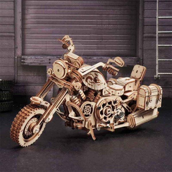 Cruiser Motorbike-3D Puzzle-Robotime--