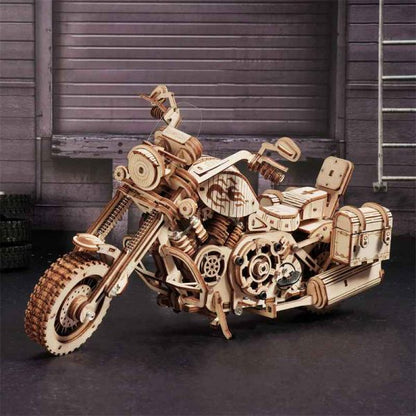 Cruiser Motorbike-3D Puzzle-Robotime--