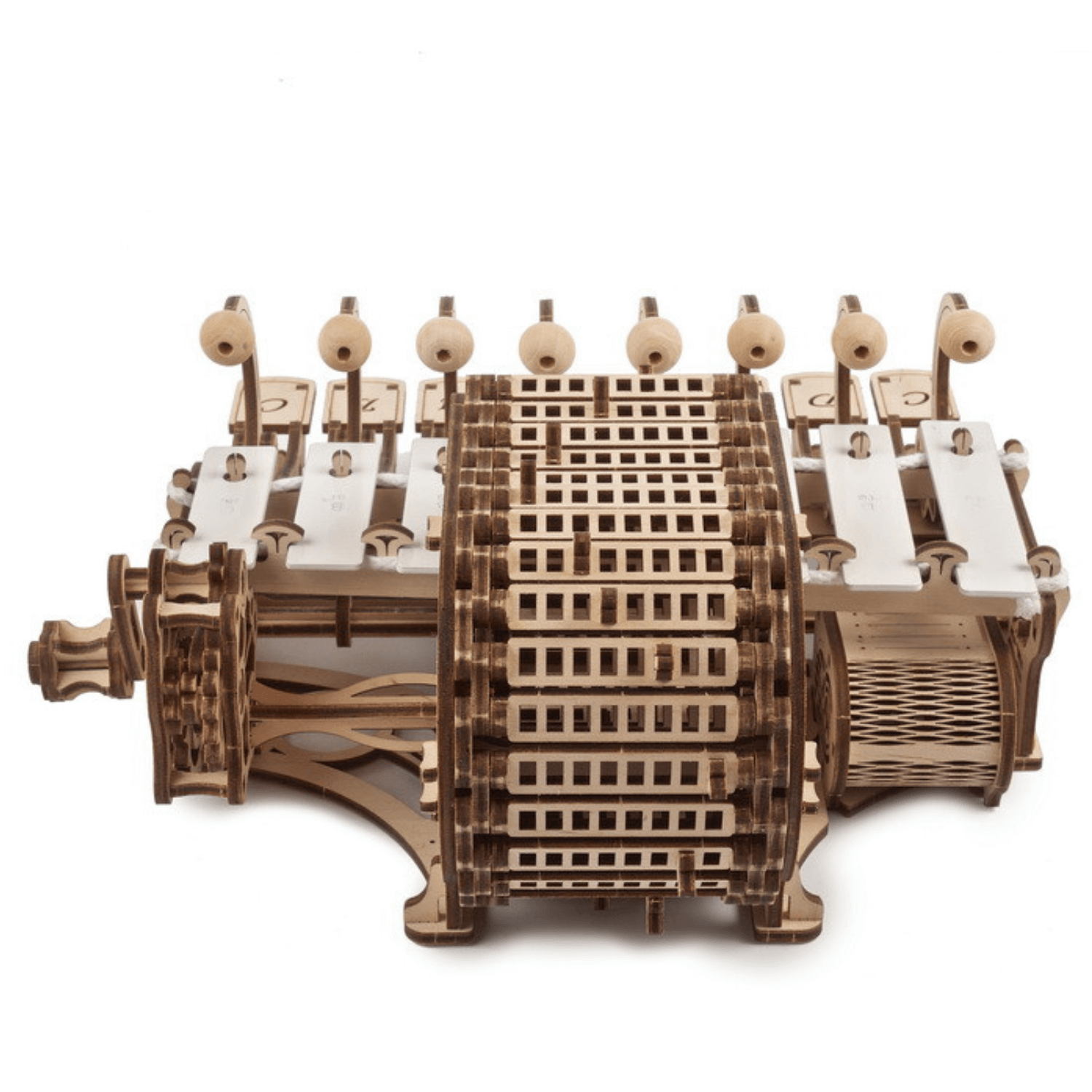 Mechanical celesta-mechanical wooden puzzle-ugears--