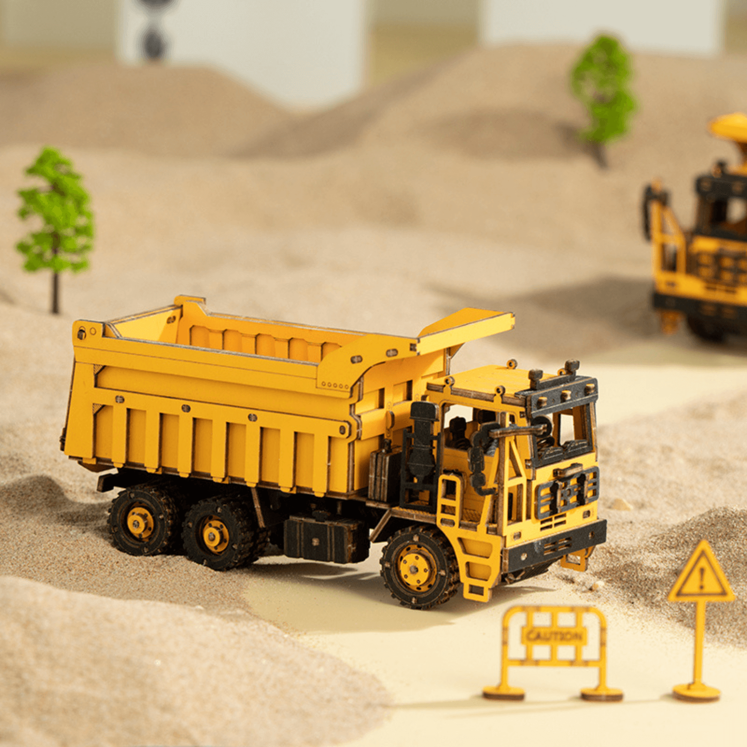 Dump Truck | Construction Machinery-3D Puzzle-Robotime--