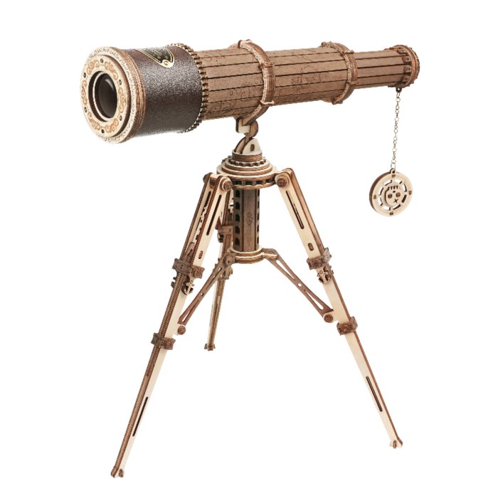 Monocular Telescope Mechanical Wooden Puzzle-Robotime--