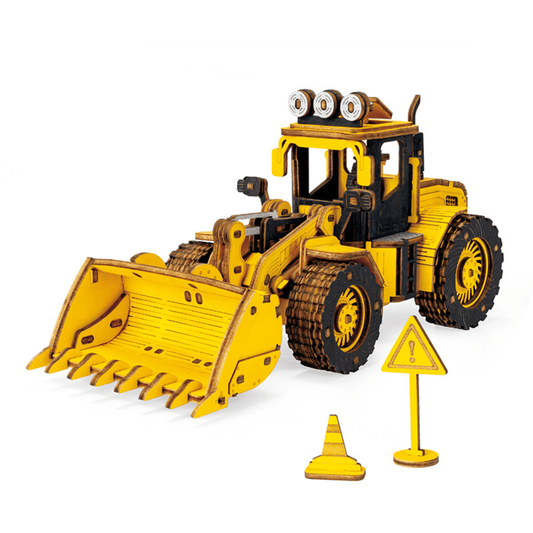 Bucket Loader | Construction Machinery-3D Puzzle-Robotime--