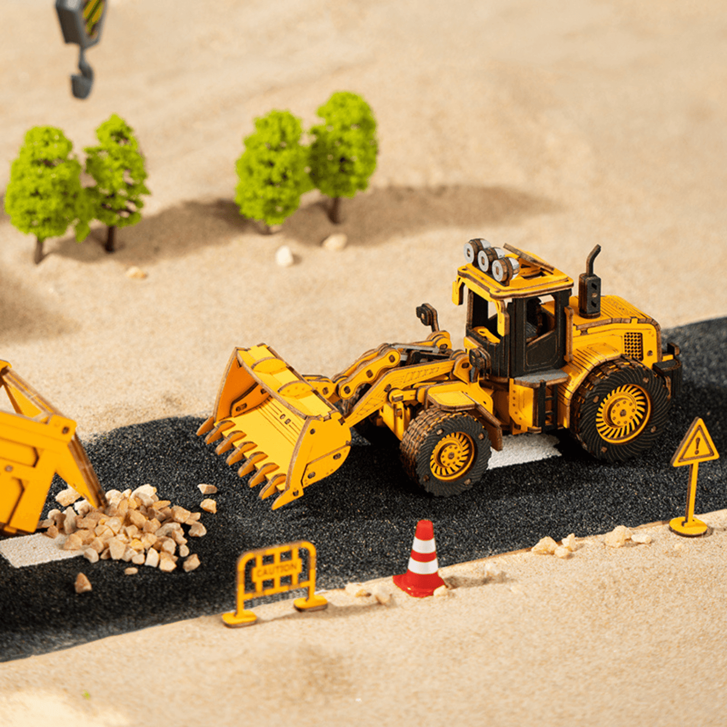 Shovel Loader | Construction Machinery-3D Puzzle-Robotime--