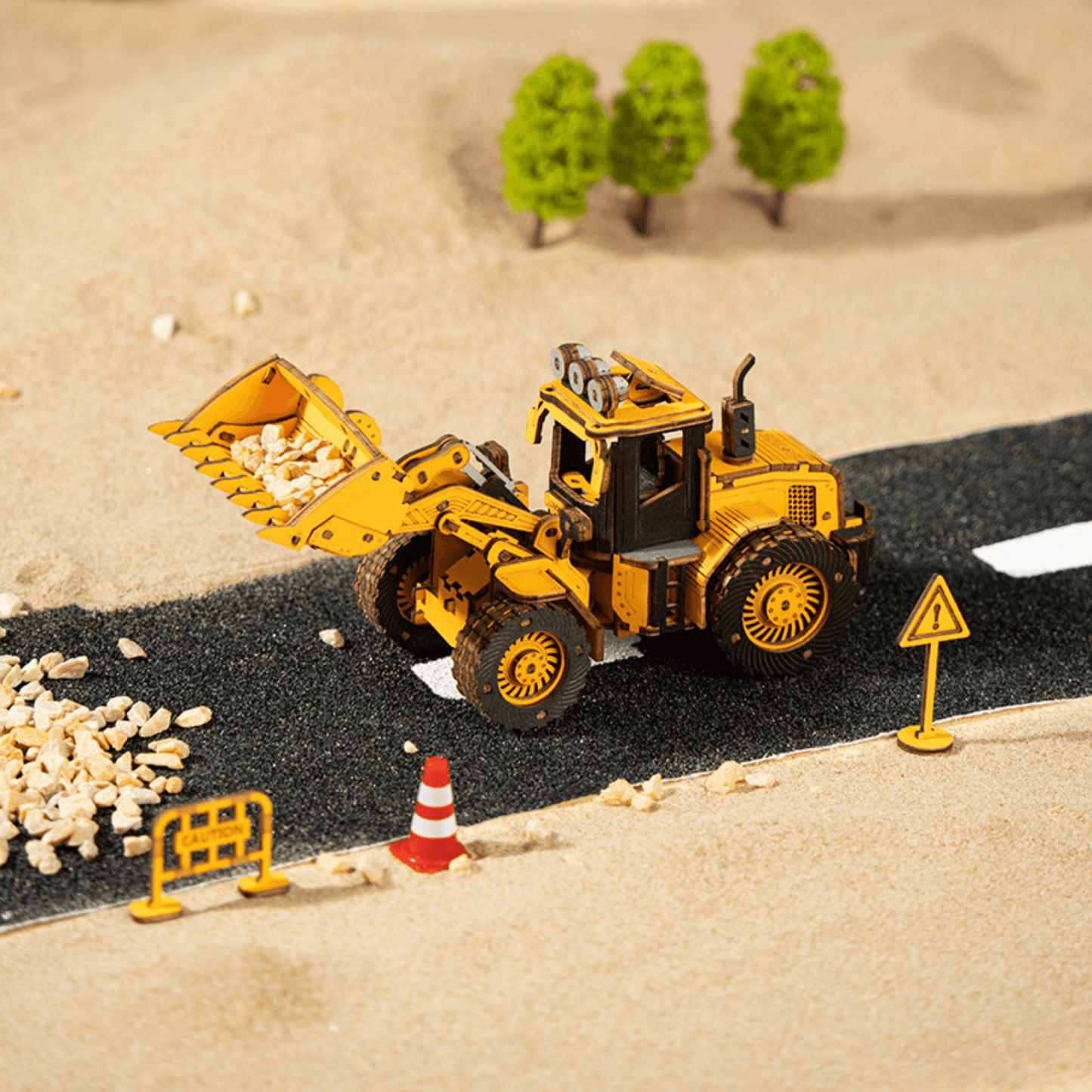 Shovel Loader | Construction Machinery-3D Puzzle-Robotime--