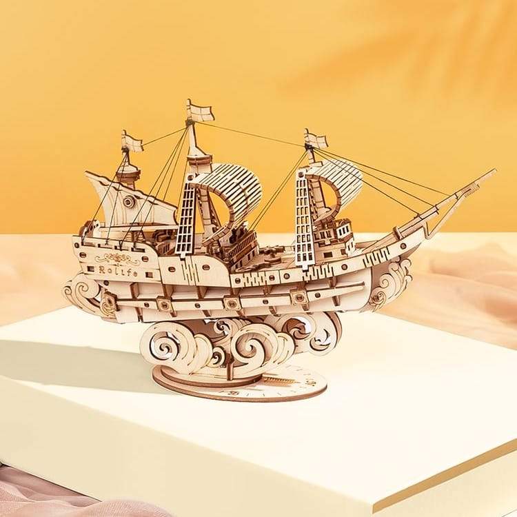 Sailing ship-3D Puzzle-Robotime--