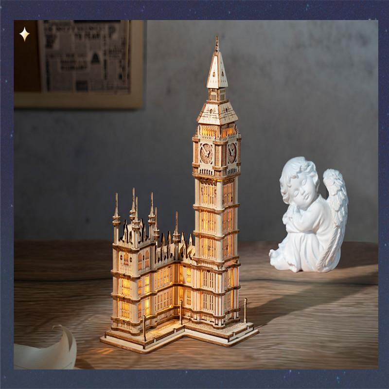 Big Ben Puzzle-3D Puzzle-Robotime--