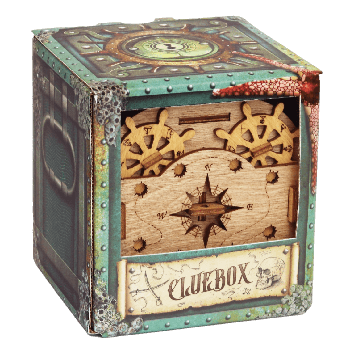 Cluebox "Davy Jones" Escape Room Game-iDventure--