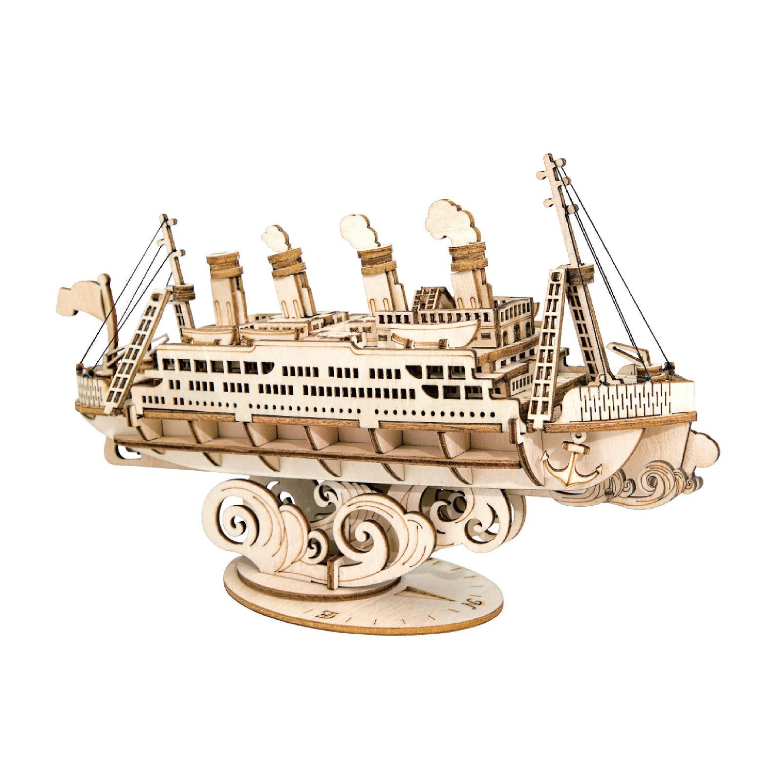 Cruise Ship-3D Puzzle-Robotime--