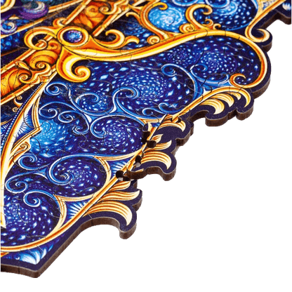 Mandala Puzzle Inexhaustible Prosperity-Wooden Puzzle-Unidragon--