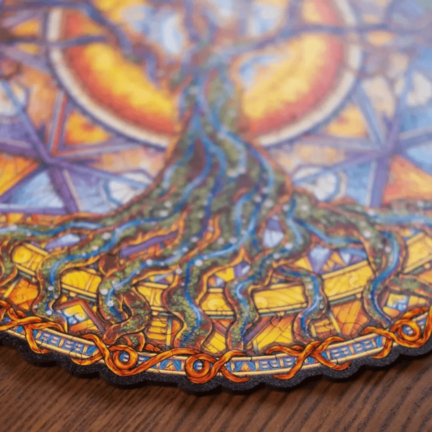 Mandala Puzzle | Tree of Life-Wooden Puzzle-Unidragon--